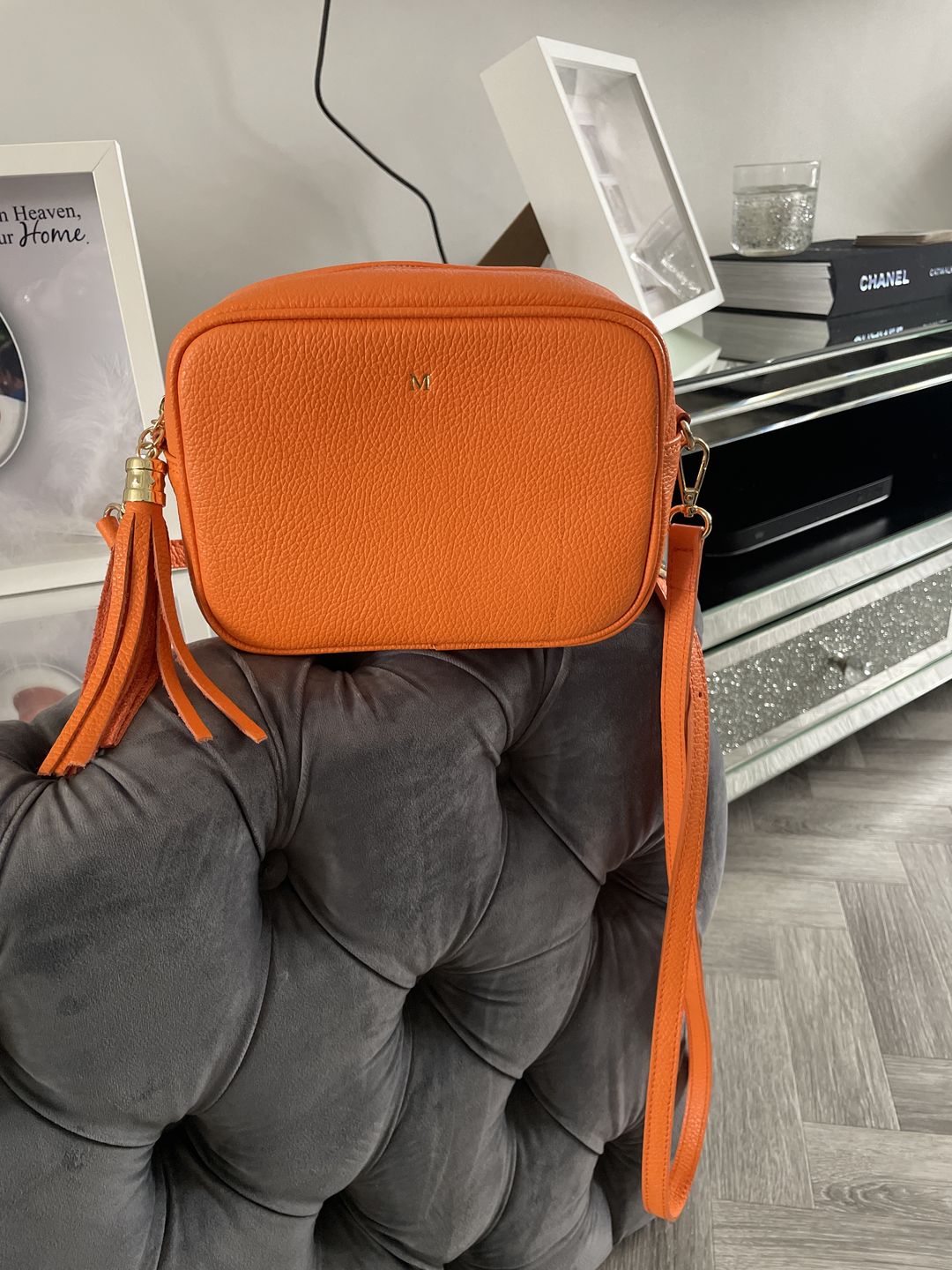 Customer photo review of Leather Lady Cross Body Bag