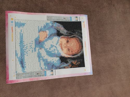 Customer photo review of Eigen Foto Diamond Painting