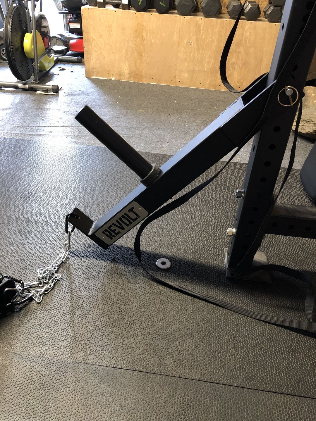 Customer photo review of Belt squat attachment