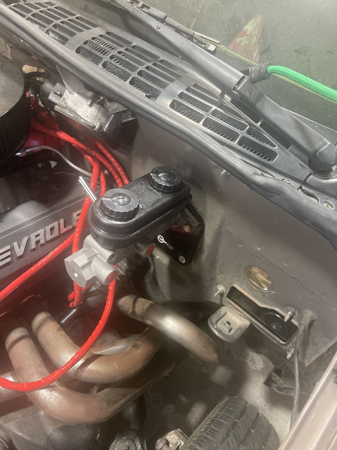 Customer photo review of Motion Raceworks 1994-04 S10 / Sonoma Blazer / Jimmy Billet Aluminum Master Cylinder Conversion Kit 20-10005-2