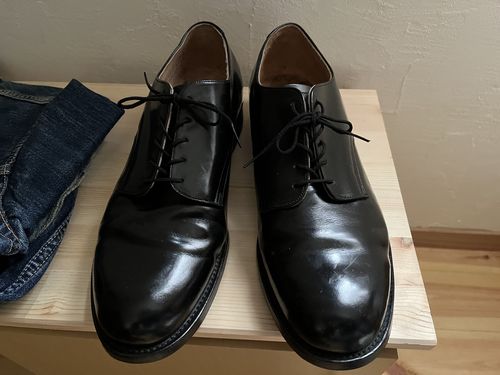 Customer photo review of 【~80's】U.S.NAVY Service Shoes Size.9 1/2 W