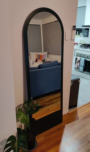 Customer photo review of Arch Lean Full Length Mirror