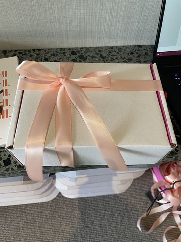 Customer photo review of Satin Ribbon - Peach