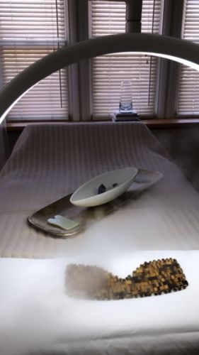 Customer photo review of CosmoGlo Original Light Bundle + Phone Clip