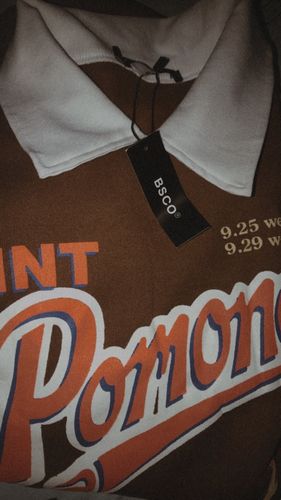 Customer photo review of POMONA OVERSIZED SWEATSHIRT