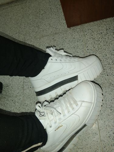 Customer photo review of ZAPATILLA PLATAFORMA MULTICOLOR 13411