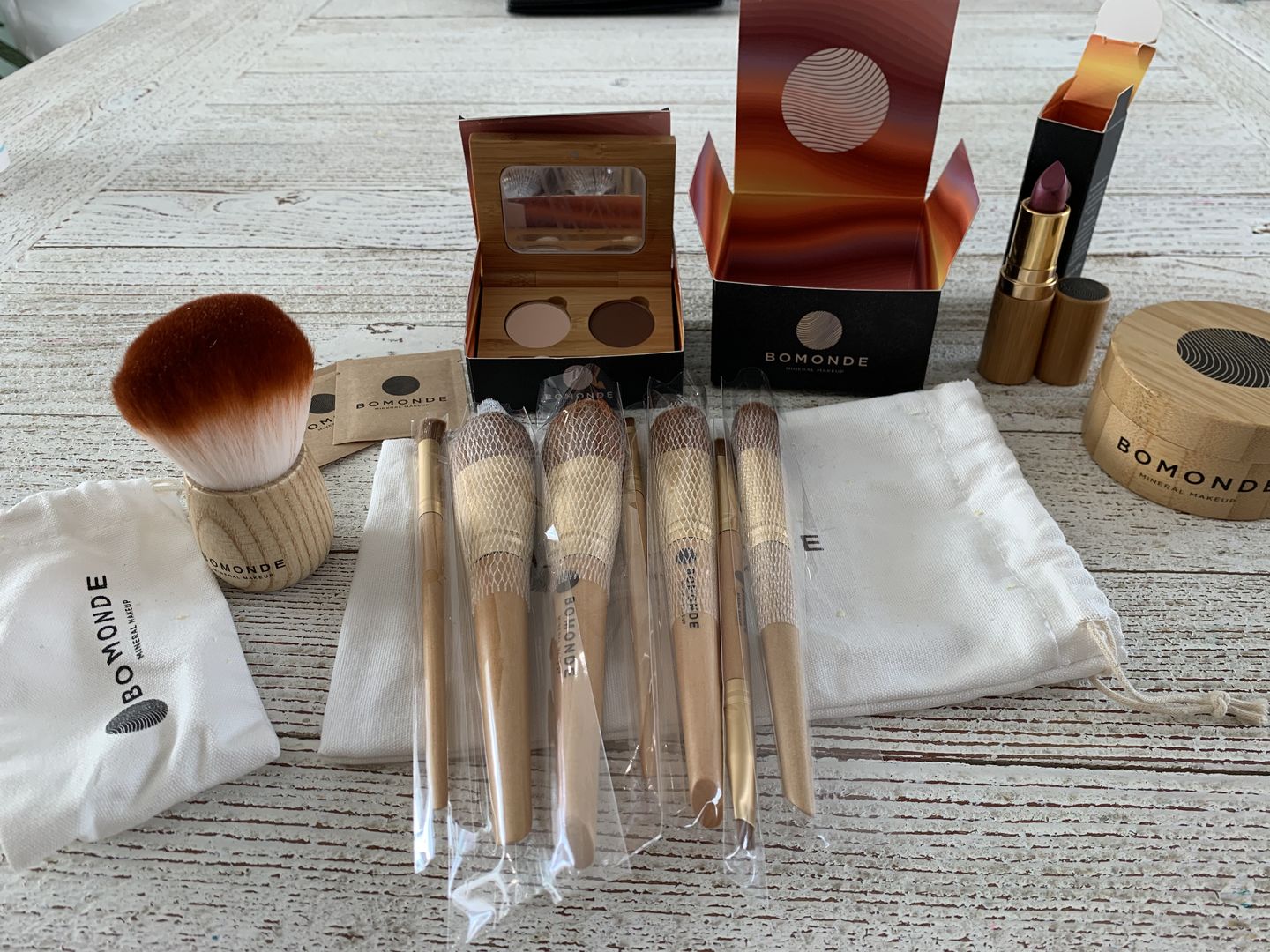 Customer photo review of Vegan Mineral Blusher - 100% Natural makeup