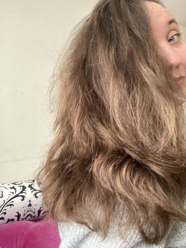 Customer photo review of 2 Minute Miracle Hair Mask 8 oz.