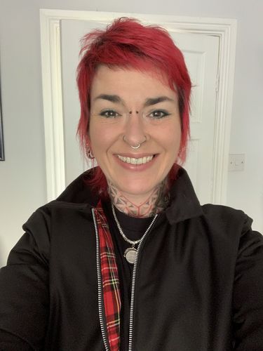 Customer photo review of Womens Classic Harrington Jacket - Black
