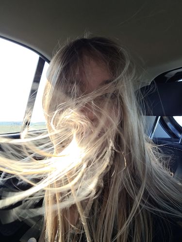 Customer photo review of Notre soin éclaircissant pour des cheveux rayonnants en moins de 5 minutes