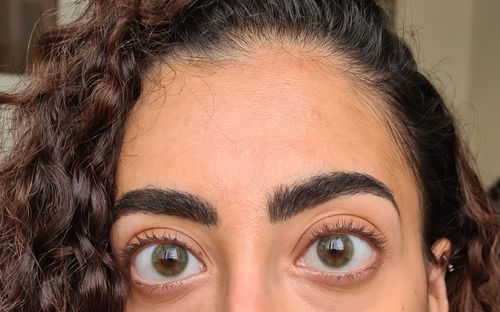 Customer photo review of Asa Green Contact Lenses(12 months wear)