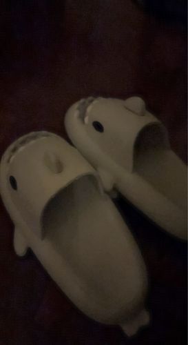 Customer photo review of Sharks Slippers Color Wars