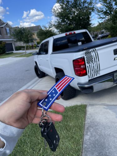 Customer photo review of Merica' Jet Tag