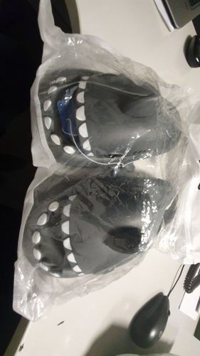 Customer photo review of Sharks Slippers Color Wars