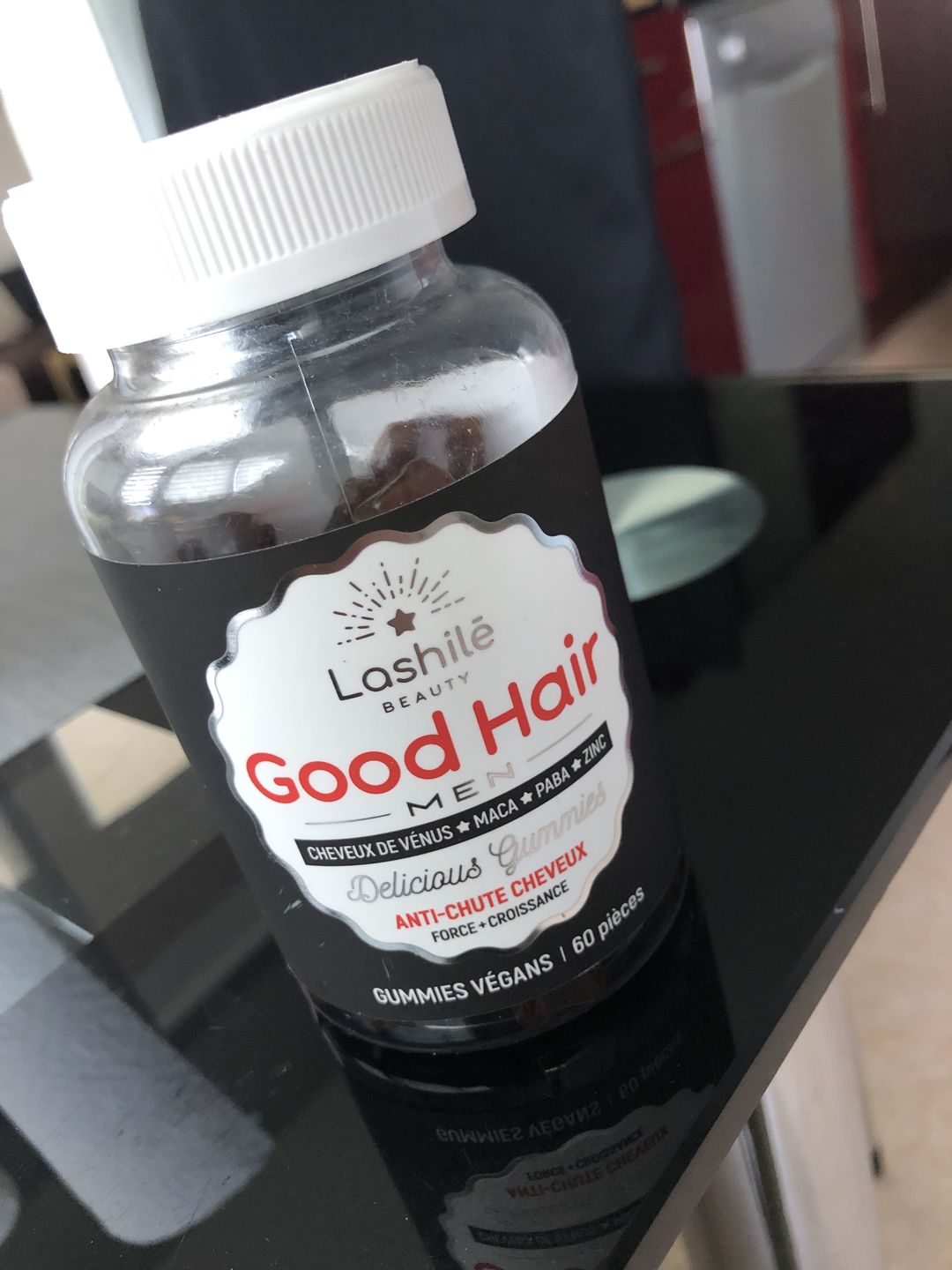 Customer photo review of Good Hair Men Anti-chute homme - 1 mois