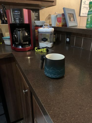 Customer photo review of Mountain & Sea Coffee & Tea Mug