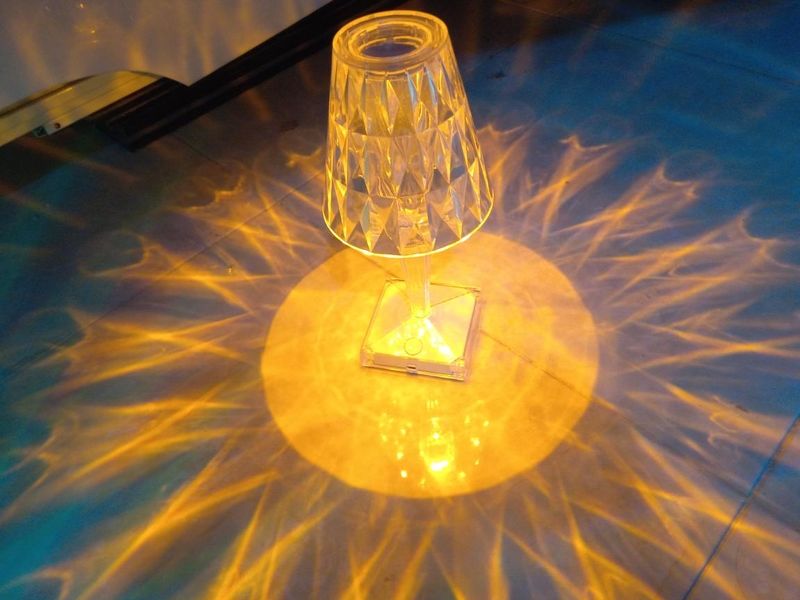 Customer photo review of Mantar Crystal™ Cordless Table Lamp