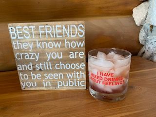 Customer photo review of "Mixed Drinks" Cocktail Glass