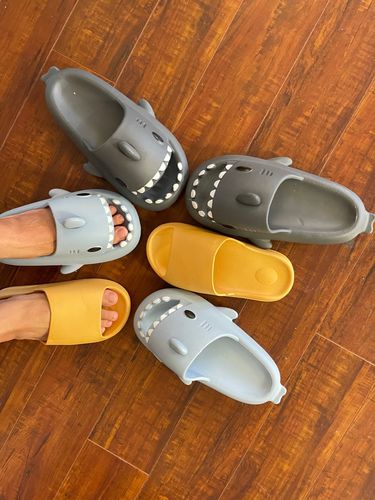 Customer photo review of Sharks Slippers Color Wars
