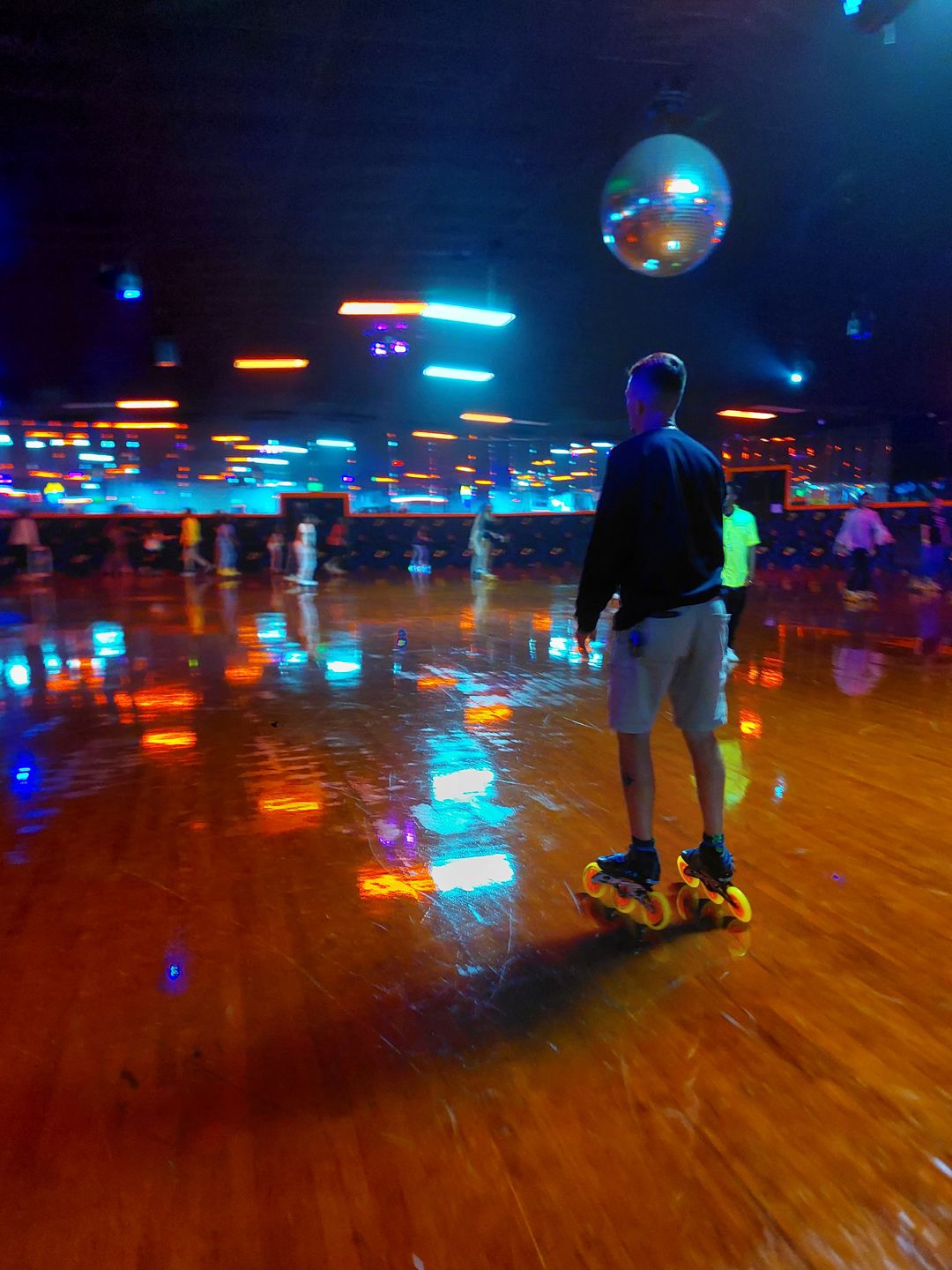 Customer photo review of Luna Inline Speed Skates