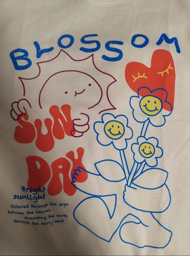 Customer photo review of Harajuku Style Blossom Tee