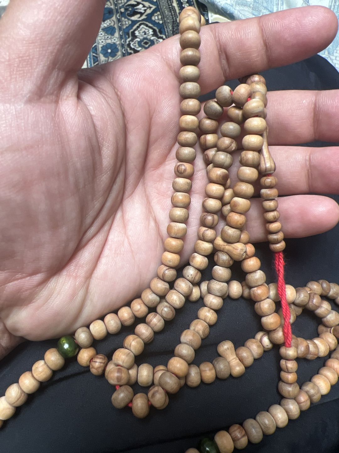 Customer photo review of Tasbih 200 Wood beads Turkish Naqshbandi style