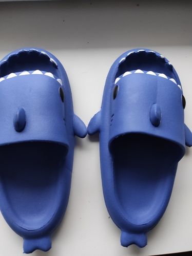Customer photo review of Sharks Slippers Color Wars