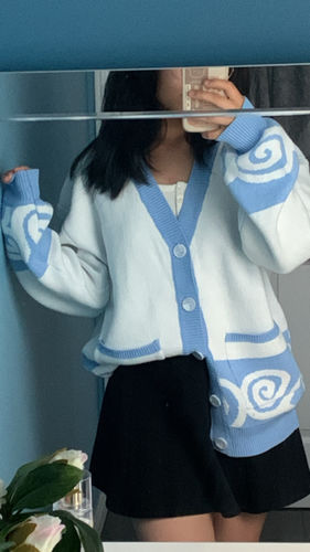 Customer photo review of Shonen Parody Cardigan