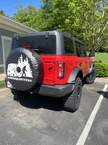 Customer photo review of Bigfoot or Sasquatch Bronco (ANY COLOR)