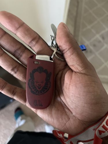 Customer photo review of Custom Mopar Key Fob Shell Ordering <-