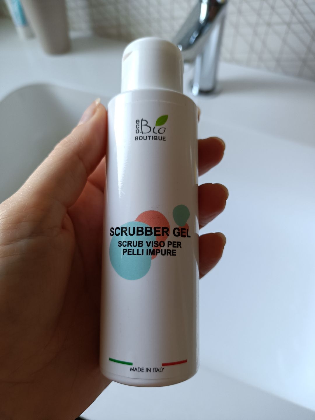 Customer photo review of Scrubber Gel