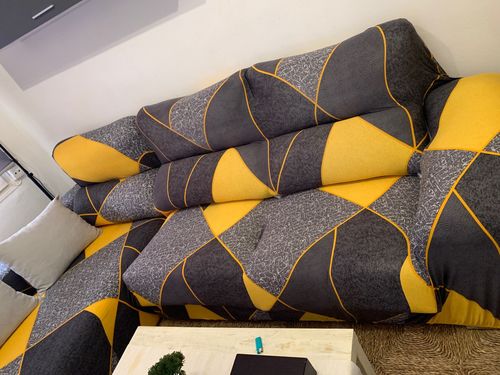 Customer photo review of L-Shaped Sofa Covers (Left Chase)