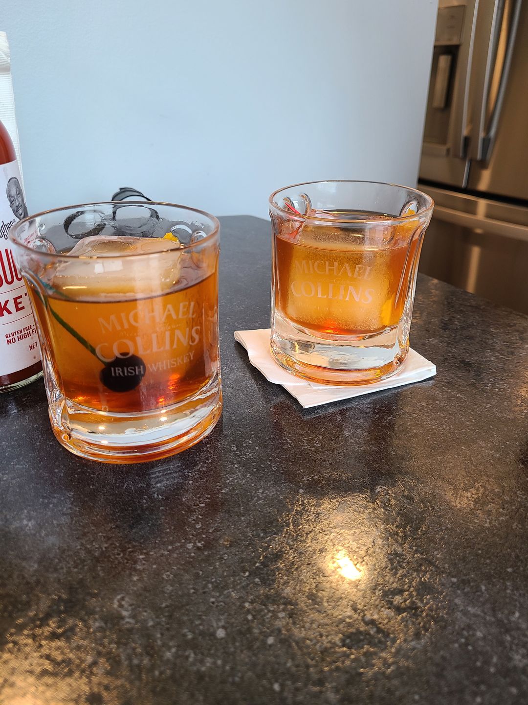 Customer photo review of Old Fashioned Cocktail Syrup Mini Set