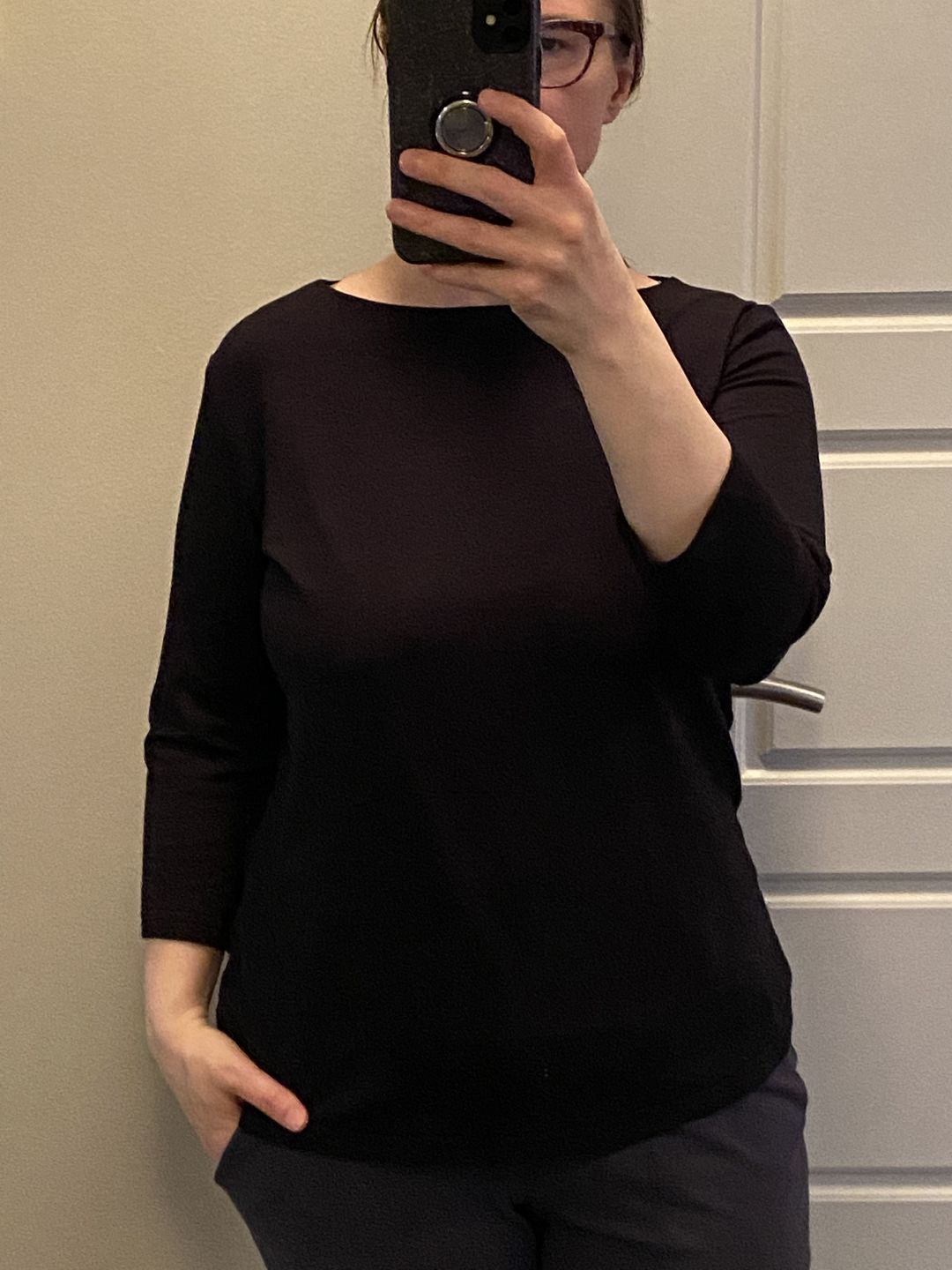 Customer photo review of *Freshly Baked* Boatneck Top