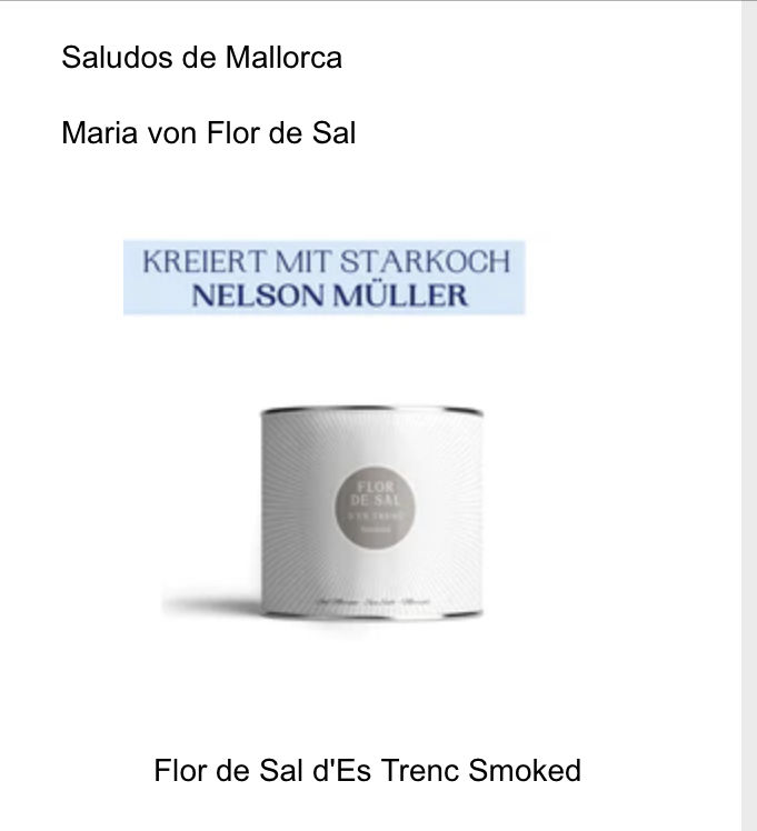Customer photo review of Flor de Sal d'Es Trenc Smoked