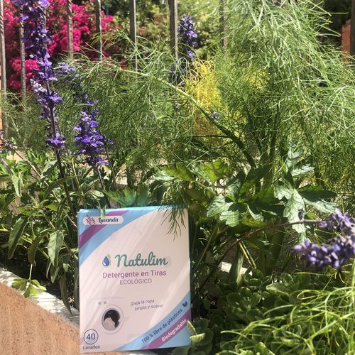 Customer photo review of Eco-Tiras de Detergente 40 lavados Natulim