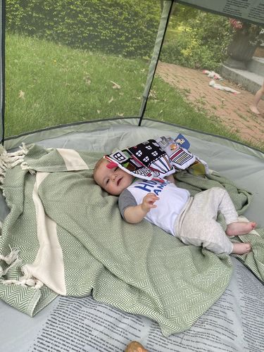 Customer photo review of Pop N' Go® Playpen