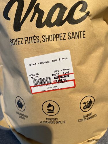 Customer photo review of VRAC - Isolate