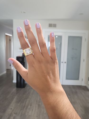 Customer photo review of Bold Ring Gold