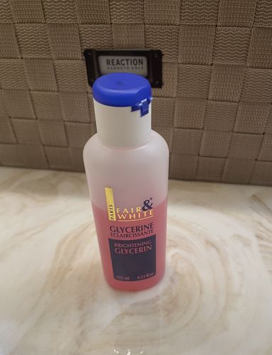 Customer photo review of Fair and White Original Lightening Glycerin Body Lotion 125 ml / 4.22 fl oz