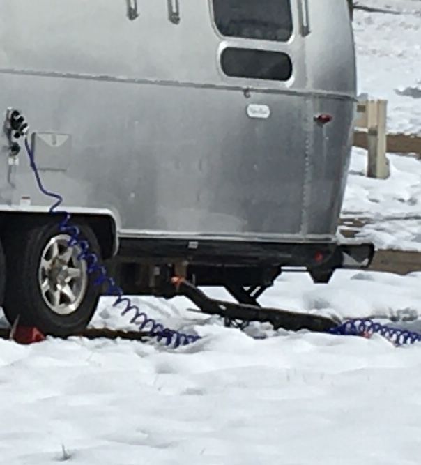 Customer photo review of RV Water Hose with AIR GEAR Storage Bag