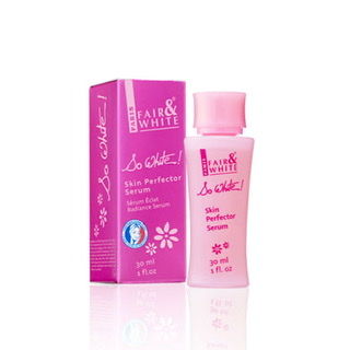 Customer photo review of Fair and White So White Skin Perfector Serum 30ml / 1 fl oz