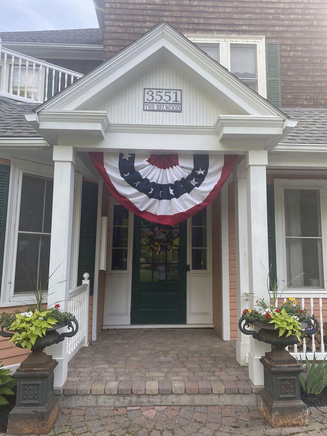 Customer photo review of Home Address Plaque - 3 Sizes