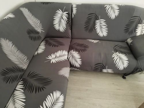 Customer photo review of L-Shaped Sofa Covers (Left Chase)