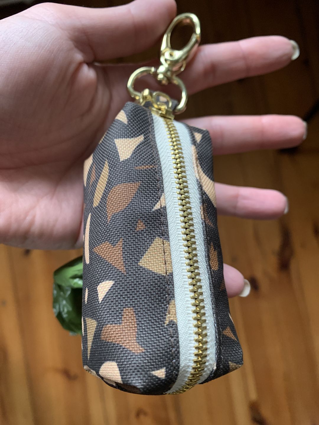 Customer photo review of Etui na kupoworki "Brownie Terrazzo"