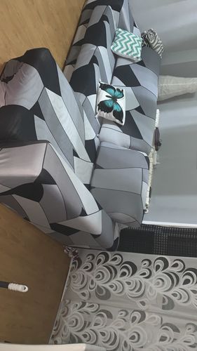 Customer photo review of L-Shaped Sofa Covers (Left Chase)