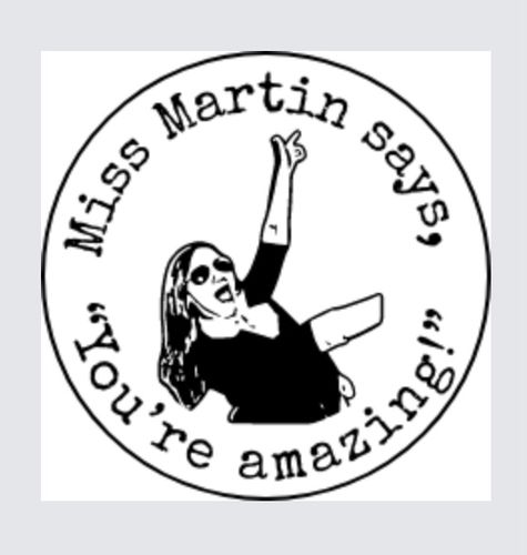 Customer photo review of Self-Inking Face Stamp