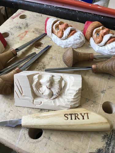 Customer photo review of Palm Carving Tool, Linoleum And Block Cutters, Micro Wood Engraving Chisel