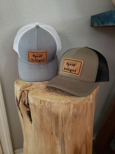 Customer photo review of Richardson 112 Custom Leather Patch Hat
