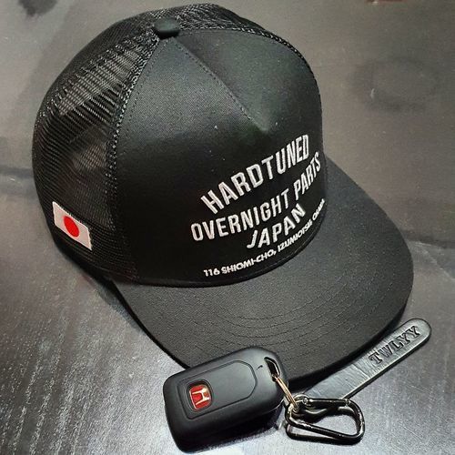 Customer photo review of Hardtuned Overnight Parts Trucker Cap